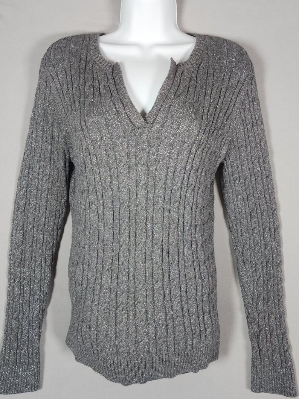 V-neck Fitted Sweater